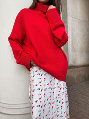 Inrosy jupe midi évasée trapèze imprimé à fleurs sirene femme casual élégant mode décontracté