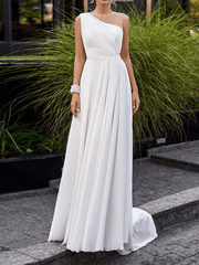 Inrosy robe longue tull boutons col rond sans manches élégant mode de soirée pour mariage