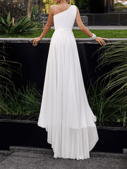 Inrosy robe longue tull boutons col rond sans manches élégant mode de soirée pour mariage