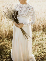 Inrosy robe de grossesse dentelle fendu le côté plissé col roulé manches longues femme élégant soirée promo photo shooting enceinte