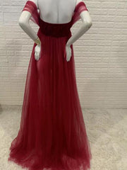 Inrosy robe de grossesse dentelle mousseline à volantée bustier col bateau femme décontracté cérémonie enceinte photo shooting