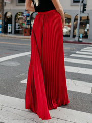 Inrosy jupe maxi longue plissé élégant femme robe