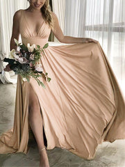 Inrosy longue fines bretelles femme robe de demoiselle d'honneur femme