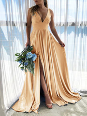 Inrosy longue fines bretelles femme robe de demoiselle d'honneur femme