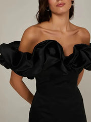 Inrosy mini robe moulante bustier col bateau sans manches femme casual doux élégant mode