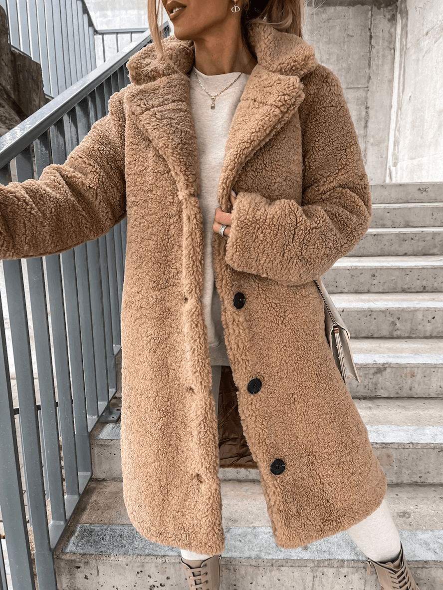 Manteau femme teddy hotsell