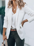 Inrosy blazer avec poches mode femme veste blanche